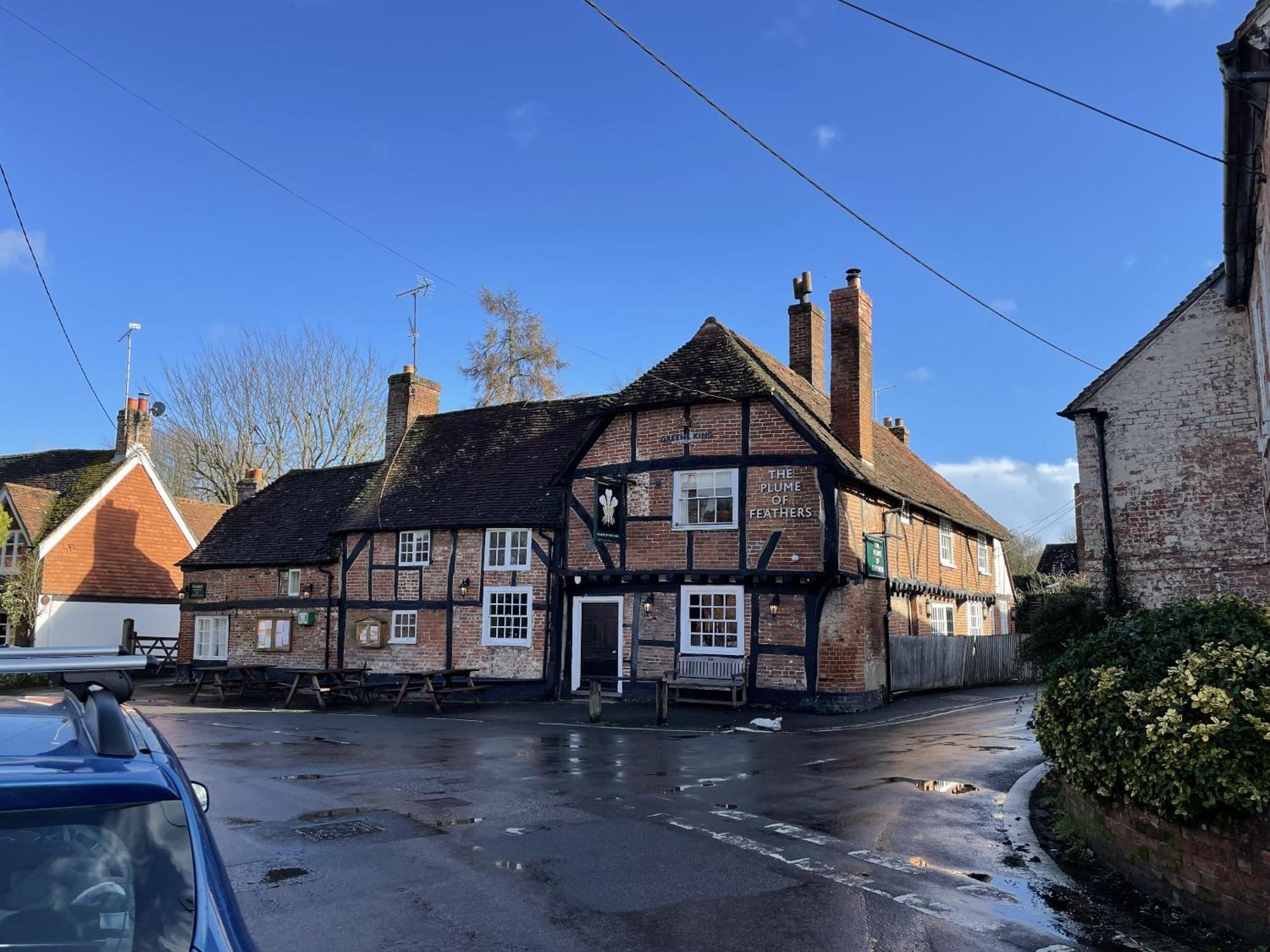 The Plume Of Feathers Farnham  Ruang foto